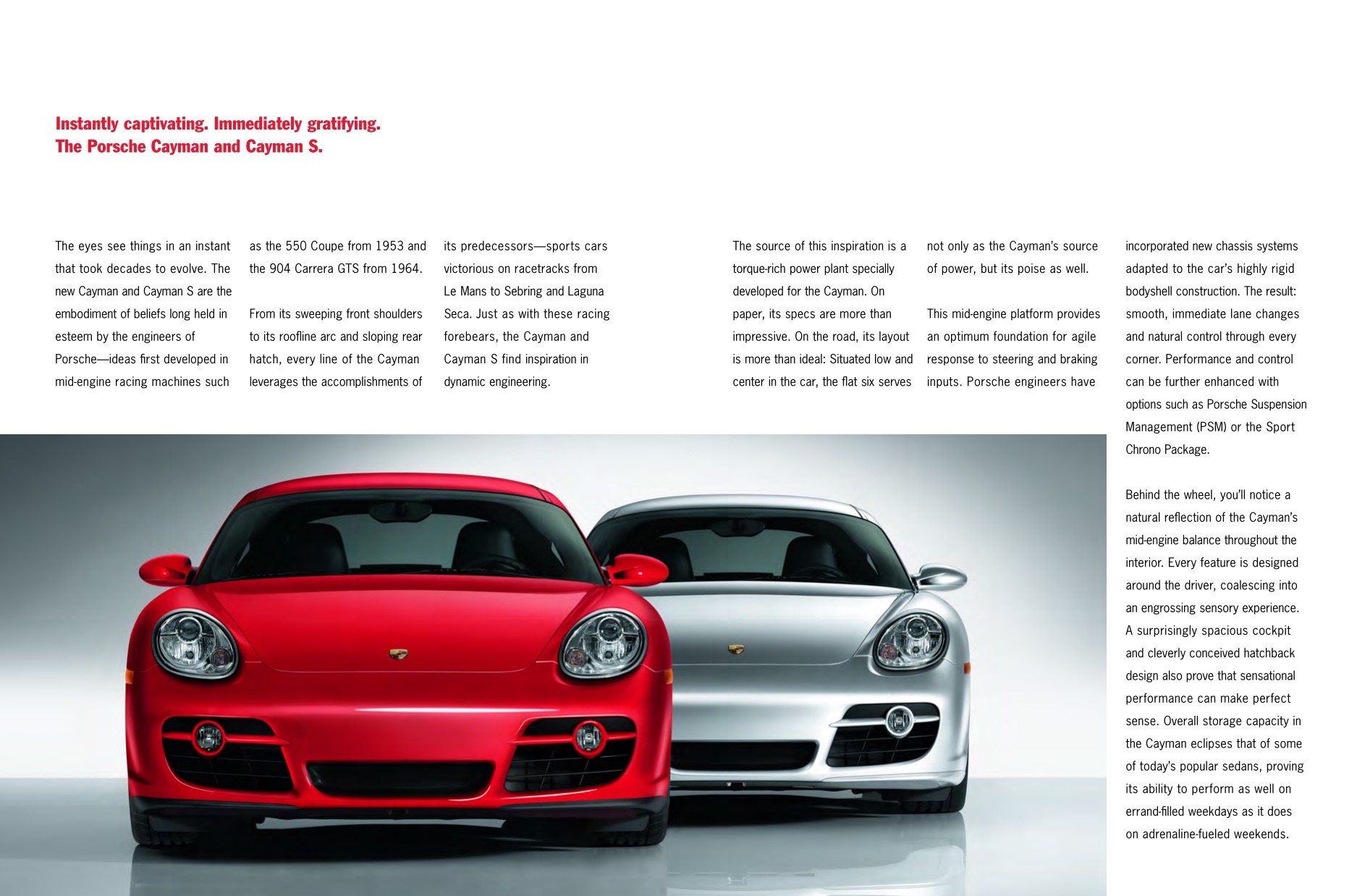 2007 Porsche Cayman Brochure Page 31